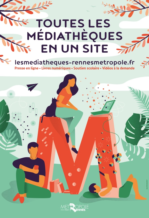 Présentation du site des bibliothèques de rennes métropole